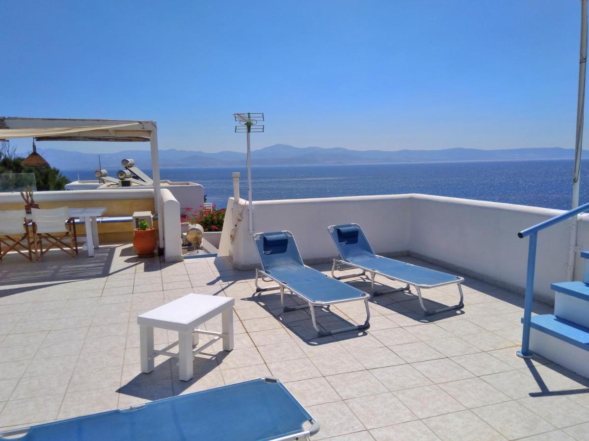 Villa Danae - Seaside Villa With Pool & Hot Tub بوسي لِفاذي المظهر الخارجي الصورة