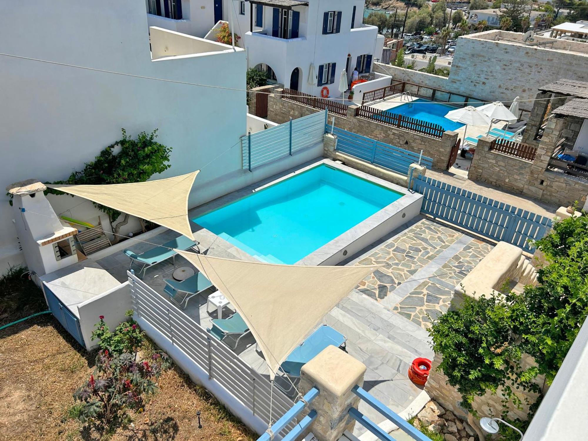 Villa Danae - Seaside Villa With Pool & Hot Tub بوسي لِفاذي المظهر الخارجي الصورة